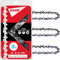 KAKEI 22 Inch Chainsaw Chain 0.325 Pitch, .058 Gauge, 86 Drive Links (3 Chains)