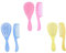 MUSISALY 6pcs Bathing Hair Comb Set Boy Girl Massage Brush and Comb Set Safe Material for Newborns Suitable for Boys and Girls Random Colors