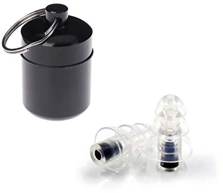 Musik-Ohrstöpsel, wiederverwendbar, hautfreundlich, Gehörschutz für professionelle Musiker, DJ, Living-Konzerte, 2 Stück