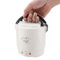 Electric Travel Rice Cooker 12V 100W 1L Portable Multifunctional Car Food Heater for Cars White