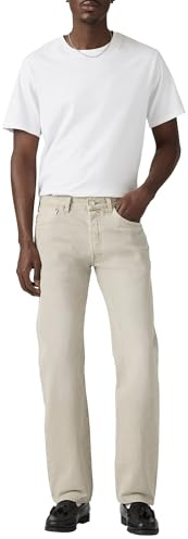 Levi's Herren Jeanshose 501 Original mit Knopfleiste, Straight Fit, Grau (Lennox Sun Gd), W29/L32