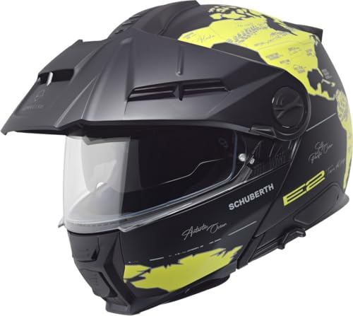 SCHUBERTH HELMET E2 ECE DEKOR ATLAS YELLOW 61 (XL)
