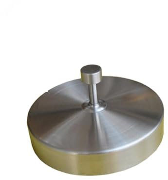 IWOWHERO Runde Edelstahl Fleischpresse Grill Burger Presse Presse Küchenwerkzeug Fleischpresse Edelstahlpresse Für Rindfleisch Und Burger