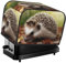 Hedgehog 2 Slice Toaster Covers Dustproof Splash-Proof Bread Machine Cover Fingerprint Protectors Small Washable Kitchen Appliance Cover Universal Size