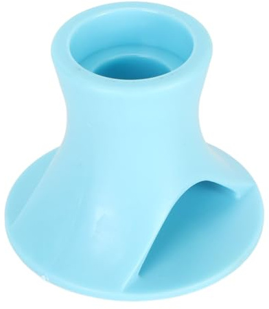 TOPINCN Craft Glue Holder, Liquid Glue Bottle Stand Squeeze Glue Bottle Holder with Stable Base for DIY Scrapbooking Crafting (Blue)