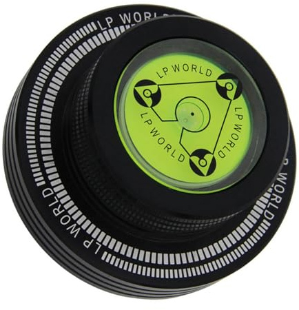 Turntable Disc Stabilizer with Aluminum Record Stabilizer Weighted for Player Record Dark Lamp