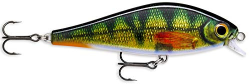 Rapala Unisex-Adult Super Shadow Rap Locken, Live Barsch, 16cm