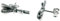 Pandora Femme Argent Boutons d'oreilles - 297234CZ