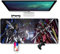 IGIRC Mouse Mat Gundam warrior 700X300mm Mouse pad, Speed Gaming Mousepad,Extended XXL large Mousemat with 2mm-Thick Base,for notebooks, PC, E