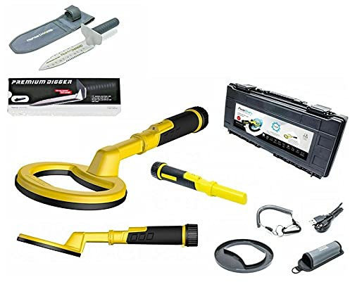 Maxxistore - Nokta Makro Pulsedive Giallo Scuba tector e Pinpointer + Premium Digger scavo