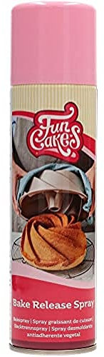 FunCakes Backtrennspray mit nicht brennbarem Treibgas zum schnellen Einfetten von Backformen, Backblechen, Waffeleisen und Auflaufformen 200ml