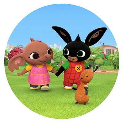 Cialda in Ostia per Decorazioni e Torte a tema cartone animato Bing in Dischi Commestibili Cake Design (MOD. 3)