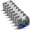 8x Labelwell kompatibel TZe-231 für Brother P-Touch 12mm Bänder TZe231 TZ231 TZ Tape 12mm 0.47 Laminated White Schriftband für Brother Ptouch H107B H100LB H105 PTD210 H110 1000 1280 D400 1010 E100