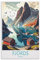 Fjords Norway Vintage-Reiseposter, Berg, 60 x 90 cm, Wandkunst, Kunstdruck, Leinwand-Kunst-Poster, modernes Familienschlafzimmer-Dekor-Poster