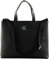 Calvin Klein CKJ Minimal Monogram Slim Tote 26 Black