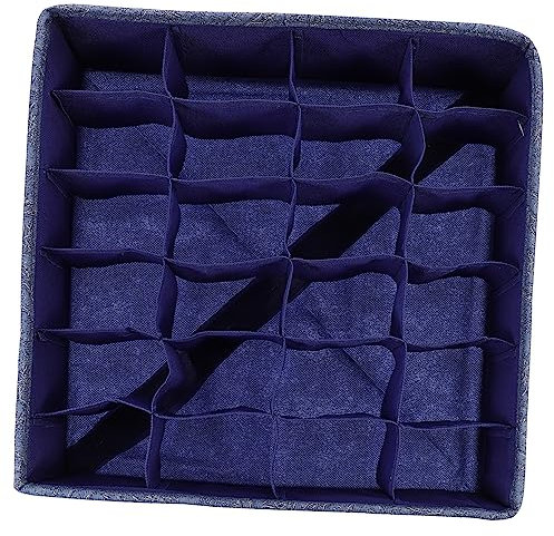 Alipis 1 Stück 24 Unterwäsche Aufbewahrungsbox Stick-bhs Für Damen Geteilte Sockenschublade Make-up-aufbewahrungsschubladen Bilden Fräulein 80 Gramm Frischer Vliesstoff Ablagefach