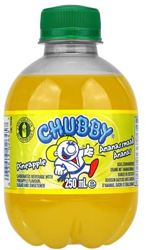 Chubby Pineapple Flavoured Soft Drink 250ml (Pack of 24)