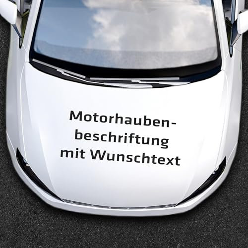 INDIGOS UG - Aufkleber selbst gestalten - Schrift - Domain Beschriftung Schriftzug - Autoaufkleber mit Schrift - bis 120 cm - Name Schriftzug - Auto Aufkleber mit Wunschtext personalisiert