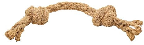 mascota casa - Coco Rope - nachhaltiges Hundespielzeug - Hundekauspielzeug - fördert die Zahngesundheit - reinigt die Zähne - 100% natürliche Kokosfaser (Coco Rope, medium)