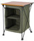 Camping Kitchen Table Foldable Outdoor Cooking Heavy Duty Aluminum Camp with Storage Shelf | Portable Folding Camping Furniture for Hiking, Backpacking, Beach & BBQ