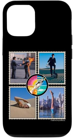 Pink Floyd WYWH50 Briefmarken Wish You were Here 50th Anniversary Hülle für iPhone 12/12 Pro