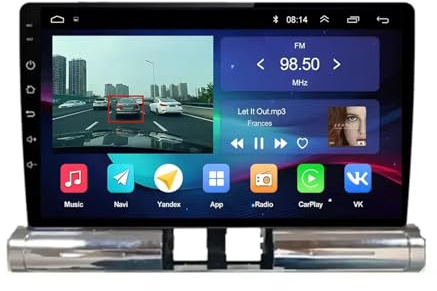 Autoradio Carplay für Citroen C3 2018-2023 9 Inches Android 15 Display Radio Steering Wheel Controls Für, 4 Core 2G+32G