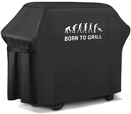Coperchio per griglia Copri-Capote Barbecue Copertura Impermeabile Protettivo Griglia BBQ Grande 165 cm x 118 cm x 60 cm Nato per Griglia L [084]