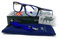 Lunettes de Lecture Anti lumière Bleue, Gaming, Anti Fatigue, Lunettes d'Ordinateur, pour Homme et Femme Lunettes de Vue Presbyte +0.00 à +3.50 Coti (Bleue, +2.50)