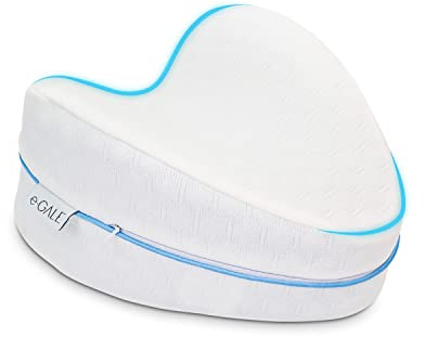 e-GALE - Ergonomisches Kissen zur Unterstützung von Bein und Rücken - Orthopädisches Beinkissen aus Memory Foam - Für Knie, Hüfte, Ischias - Hilft, in der Schwangerschaft besser zu schlafen