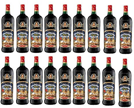 Gerstacker Nürnberger Christkindles Markt-Glühwein süß (18 x 1 l) Großpackung