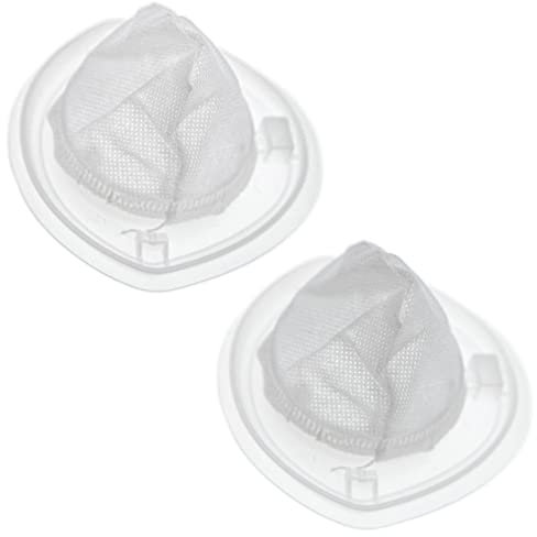 vhbw 2x filtro compatibile con Black & Decker Dustbuster NV9610N, NVB115, NVB115W, NVB215, NVB215W aspirapolvere a mano - unità filtrante