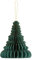 Wiederverwendbare Deko Tannenbaum Ornament Wabenball Wabenbälle aus Pappe Deko Weihnachten Weihnachtsbaum grün zum Hängen Stellen 24cm