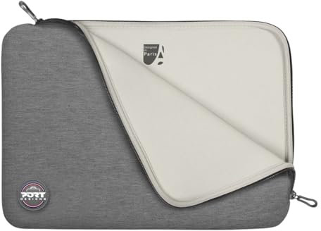 Port Designs Soft Inner Laptop Case for Torino II Protection 15.6 Inches Grey