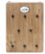 Moritz Schlüsselbrett Schlüsselkasten 25x33cm Keys 8 Haken braun Schlüsselhalter Vintage Schlüsselboard Schlüsselaufbewahrung