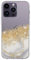 Case-Mate Karat Marble Case protective cover compatible with Apple iPhone 14 Pro Max gold [Shockproof Genuine 24 Leaf 10ft drop protection Recycled material] - Marble/Clear