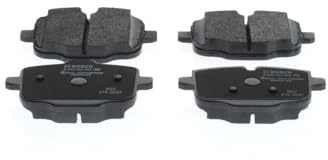 Bosch BP1616 Bremsbeläge - ECE-R90 Zertifizierung - 4 Bremsbeläge pro Set | Kompatibel mit: BMW 5, 5 Touring, 6 Gran Turismo, 7, 8 Gran Coupe, iX, X3, X3 Van, X4, X5, X6, X7
