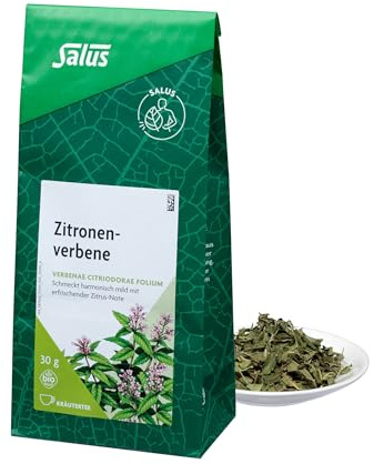 Salus - Zitronenverbene Tee - 1x 30 g Beutel - lose - Kräutertee - Verbanae citriodorae folium - harmonisch mild - erfrischende Zitrus-Note - bio