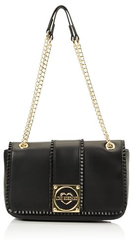 Love Moschino Borsa a spalla Donna, Nero, Taglia unica