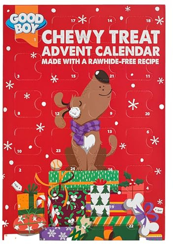 Chewy Dog Adventskalender Tasty Chewy Chicken Treats 60g
