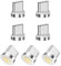 AOUZOVLI Usb C Magnet Adapter General Magnetic USB C Adapter Connector Plug 7pcs per cavo ricarica magnetico (7-Pin) per iPhone, Samsung Galaxy, Huawei, Pixel, OnePlus, PS5 Controller ecc.