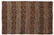 Home ESPRIT Teppich, Braun, Rautenmuster, 120 x 180 x 1 cm