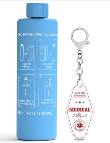 KEKHEALTH Pochette Isotherme Insuline Bouteille de Biogel(Biogel)