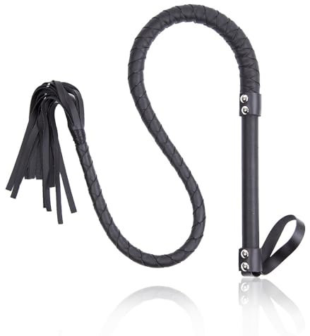 Fouet de taureau en cuir de Style Indiana Jones, 120cm, fouet de serpent en cuir tressé, fouet de Costume artisanal for cavalier et entraîneur débutants (Size : 120)
