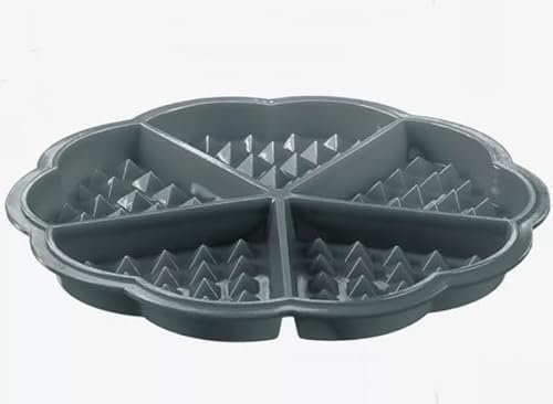 TRTO 1Pcs Air Fryer Waffle Mould Silicone Maker Pan Reusable Non Stick Baking Tray