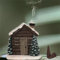 Räucherhaus Weihnachten, Räuchermännchen Weihnachten, Räucherkerzen Halter Räucherhäuschen Weihnachten, Räucherhaus mit Räucherkerzen, Räuchermännchen Haus, Räucherkerzen Haus