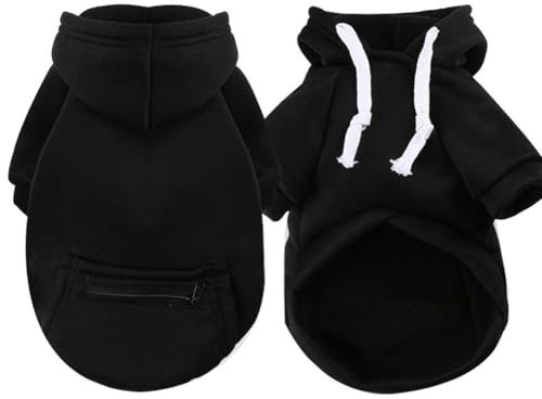 ZOUBAOQ Adidog Hunde-Kapuzenpullover für Herbst und Winter, warm, für mittelgroße und große Hunde