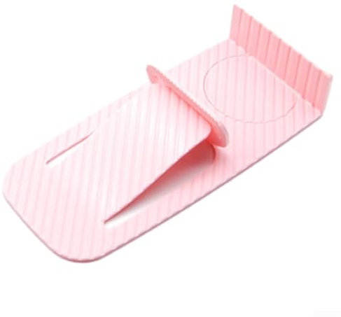 Rubber Door Stop Door Stoppers for Floor Anti-Skid Rubber Door Stops Indoors Heavy Duty Rubber Door Wedges Indoors Doorstops Wedge Door Holder(Pink)