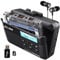 Cassette Player KLIM K7 - Lecteur Cassette Audio - Convertisseur Cassette Audio en MP3 - Microphone et Haut-Parleur intégrés - Batterie Rechargeable - Ecouteurs - Carte SD 32GB