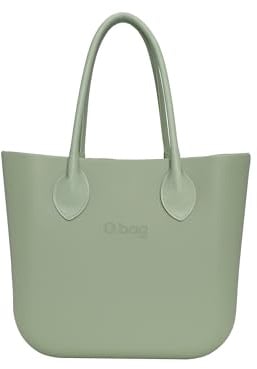 O bag - Shopper Tasche Thermoplastische Verbindung, minzgrün (31 X 39 X 14 cm)