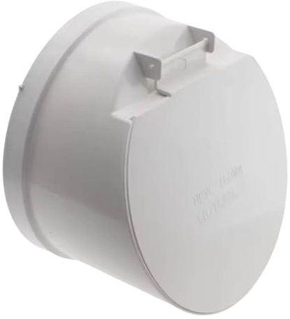 Generic Valvola di non ritorno per scarico a pavimento in PVC, tappo centrale per scarico a pavimento per doccia, Xl